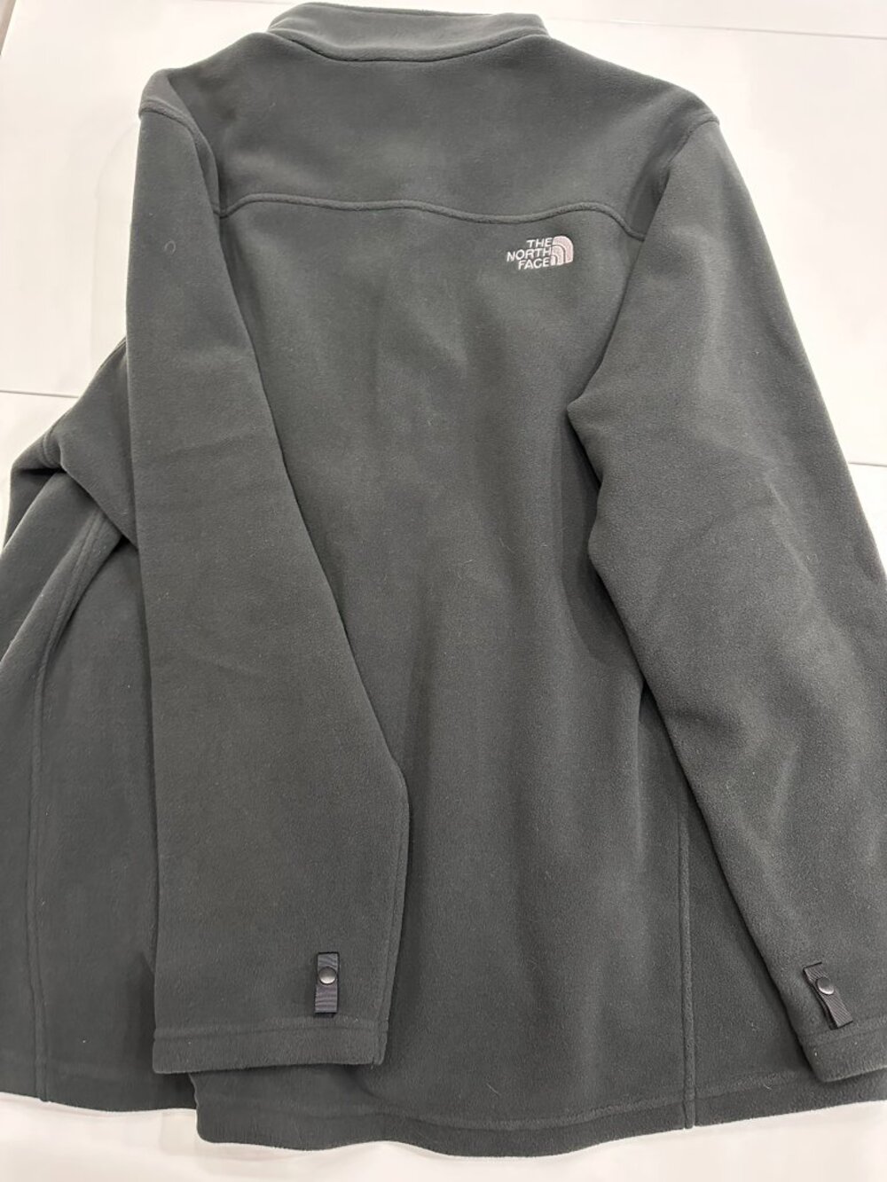 The North Face Black Full Zip Fleece Jacket Men's Size XXL - Picture 8 of 8